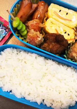 息子弁当♥運動会予備日弁当！-レシピのメイン写真