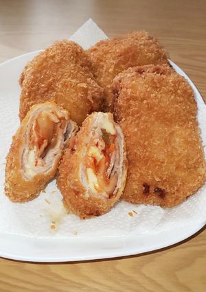 キムチーズカツ-レシピのメイン写真