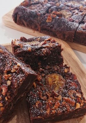 ブランデー香るココアバナナケーキ☆-レシピのメイン写真