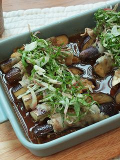 グリラーで、レンチン!茄子の豚肉巻き-レシピのメイン写真