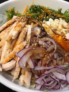冷やし中華(マルちゃん正麺)ごまだれ-レシピのメイン写真