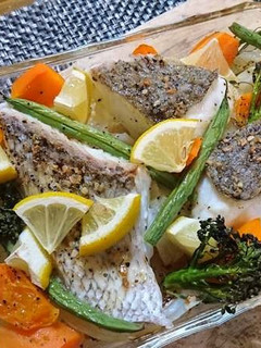 鯛のアーモンドオイル焼き-レシピのメイン写真