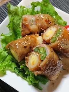いんげんとチーちくの肉巻き-レシピのメイン写真