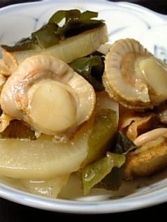 ほたてと大根の煮物-レシピのメイン写真