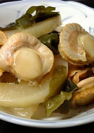 ほたてと大根の煮物-レシピのメイン写真