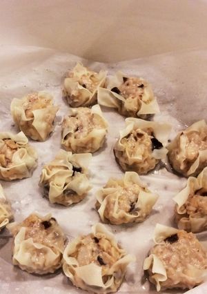 簡単！れんこんのしゃきしゃきシュウマイ-レシピのメイン写真