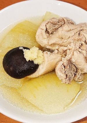 やさしい♡冬瓜と鶏肉のおかずスープ-レシピのメイン写真