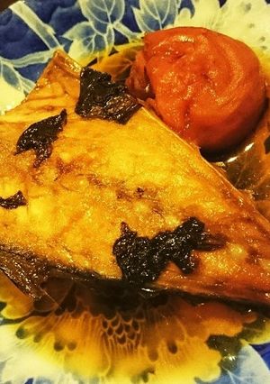 鯖と梅の煮付-レシピのメイン写真