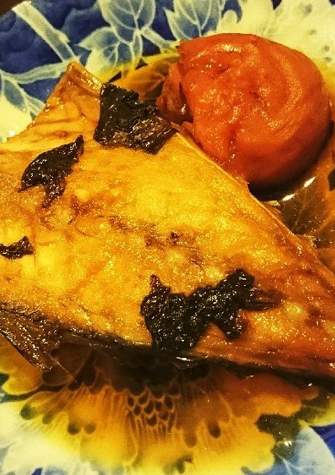 鯖と梅の煮付-レシピのメイン写真
