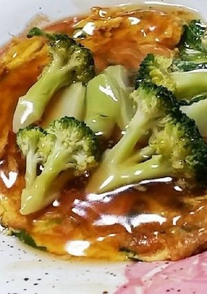 ニラ玉甘酢あんかけ-レシピのメイン写真