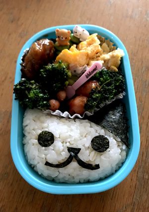 簡単！ねこちゃん弁当♡-レシピのメイン写真