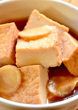 揚げ豆腐煮付け-レシピのメイン写真