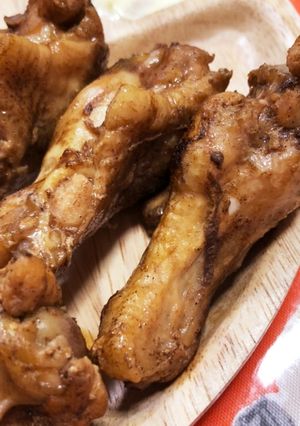 ズボラ調理で！手羽元の簡単コーラ煮-レシピのメイン写真