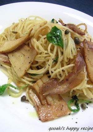 たけのことベーコンのパスタ-レシピのメイン写真