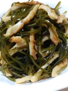 切り昆布と竹輪のさっと煮♪-レシピのメイン写真
