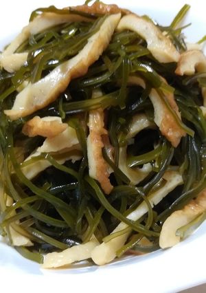 切り昆布と竹輪のさっと煮♪-レシピのメイン写真