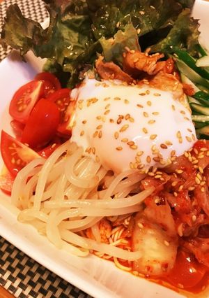 ヘルシー♪豆腐そうめんでビビン麺風-レシピのメイン写真