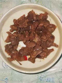 ニンニクたっぷり砂肝炒め-レシピのメイン写真