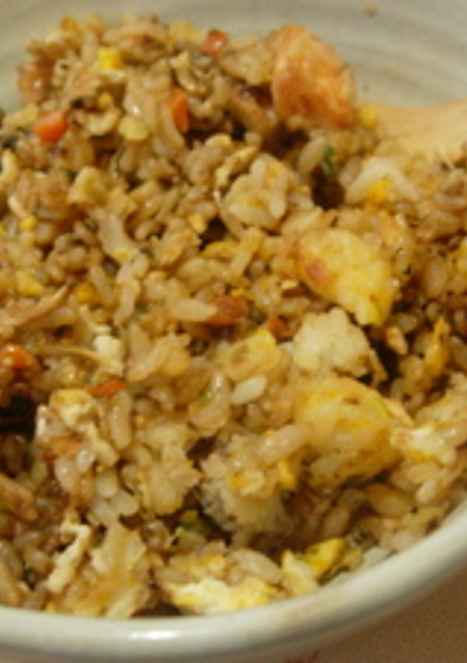 黒い炒飯-レシピのメイン写真