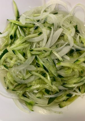 カンタン酢で玉ねぎときゅうりの酢の物-レシピのメイン写真