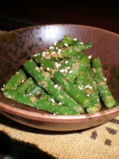 いんげんのごま和え-レシピのメイン写真