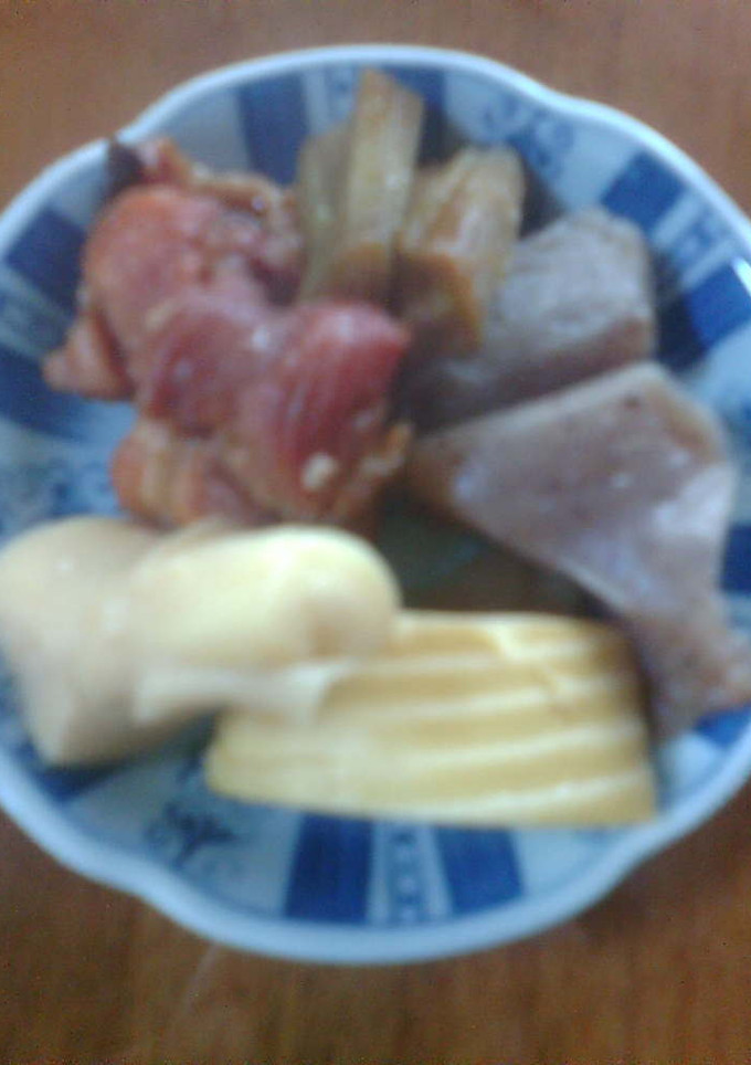 焼き鳥とタケノコの簡単煮物！！-レシピのメイン写真
