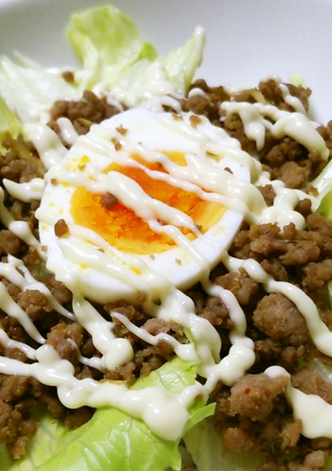 豚挽き肉のそぼろ丼♪-レシピのメイン写真