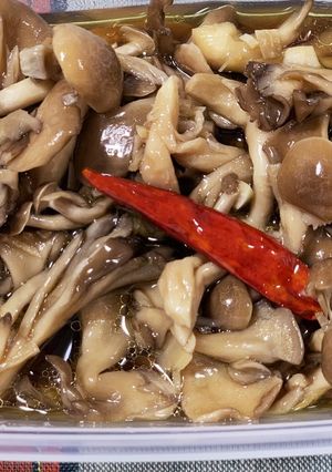 レンジで簡単キノコのマリネ-レシピのメイン写真