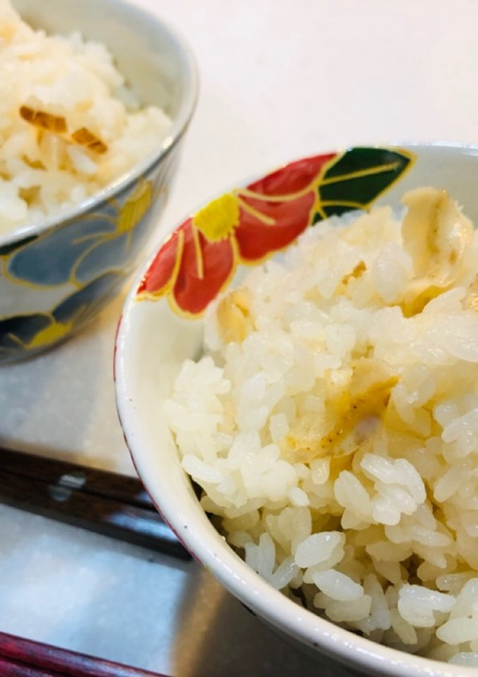 白だしで簡単♬ホタテのひもの炊き込みご飯-レシピのメイン写真