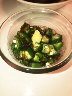 オクラのもずく酢和え-レシピのメイン写真