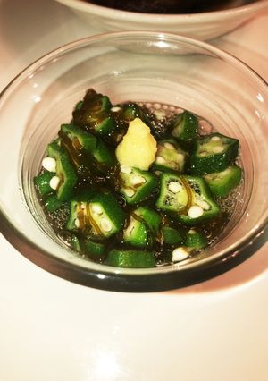 オクラのもずく酢和え-レシピのメイン写真