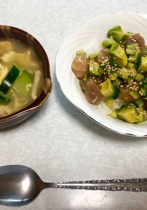 簡単♪初心者でも作れるアヒポキ丼-レシピのメイン写真