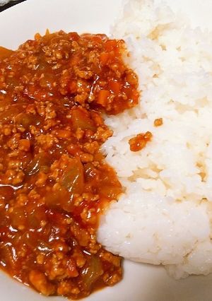 簡単キーマカレー-レシピのメイン写真