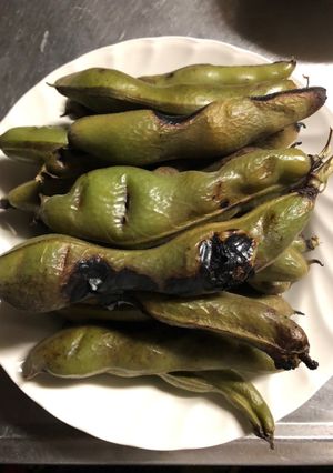 焼きそら豆-レシピのメイン写真