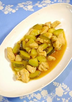 簡単！ほったらかし☆ズッキーニチキン-レシピのメイン写真