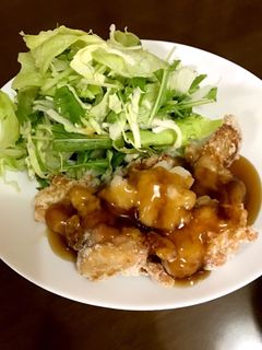 鶏肉のみぞれあんかけ-レシピのメイン写真