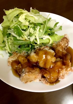 鶏肉のみぞれあんかけ-レシピのメイン写真