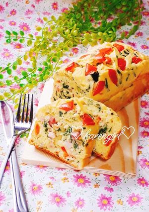 休日のブランチ☆ケークサレ☆-レシピのメイン写真