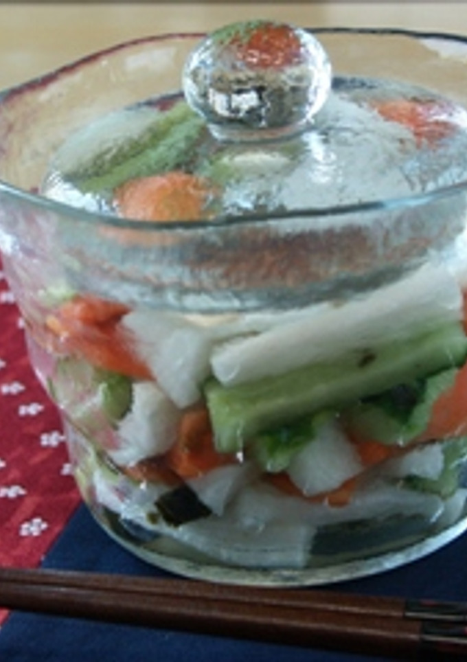 季節のお野菜の浅漬け-レシピのメイン写真