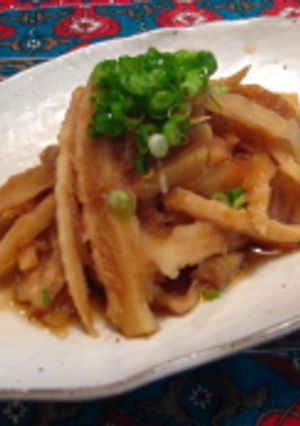 さき竹の子のおろし煮-レシピのメイン写真