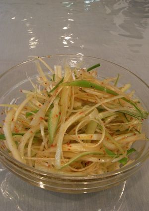 サムギョプサル用☆白髪ねぎ☆-レシピのメイン写真