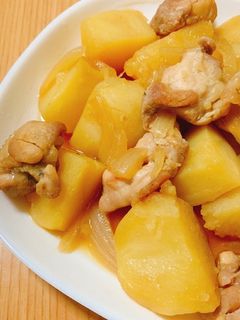 新じゃがと鶏肉の煮物-レシピのメイン写真