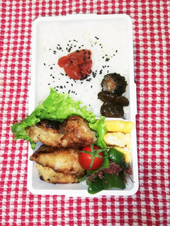 パパ弁当♡鶏胸揚げ6/27-レシピのメイン写真