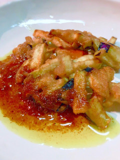 No2263茄子のかき揚げカレー風味-レシピのメイン写真