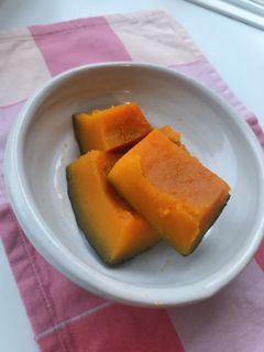 我が家のかぼちゃの煮物。醤油なしで-レシピのメイン写真
