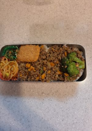 男たち弁当342キーマカレー-レシピのメイン写真