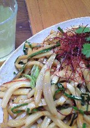うど好きに贈る！ うどのエスニックうどん-レシピのメイン写真
