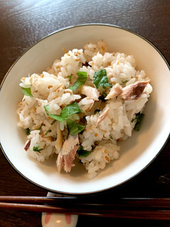 簡単!アジの干物で混ぜご飯-レシピのメイン写真