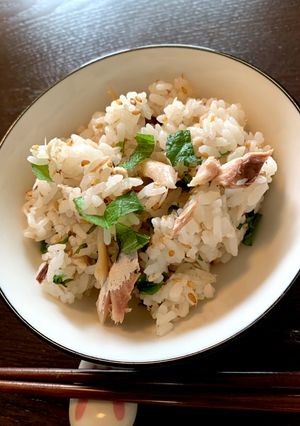 簡単！アジの干物で混ぜご飯-レシピのメイン写真