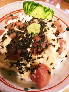 簡単( ´∀`)マグロの漬け丼トロロがけ-レシピのメイン写真